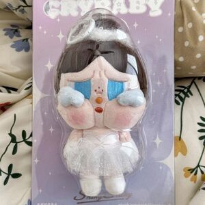 Pop Mart Authentic Pop Mart Crybaby Shiny Shiny Ballerina Plush Pendant